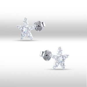 Cercei argint zirconiu elegant 0224/MB/MS