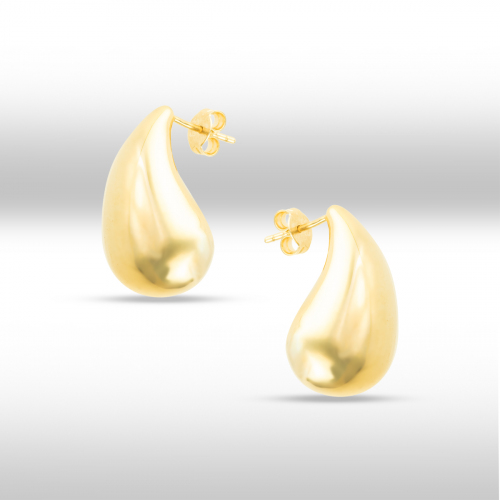 Cercei aur 14k Kocak galben  elegant - 2900144026806