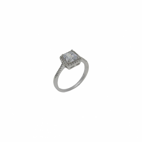 Inel argint pietre zirconiu - 640836