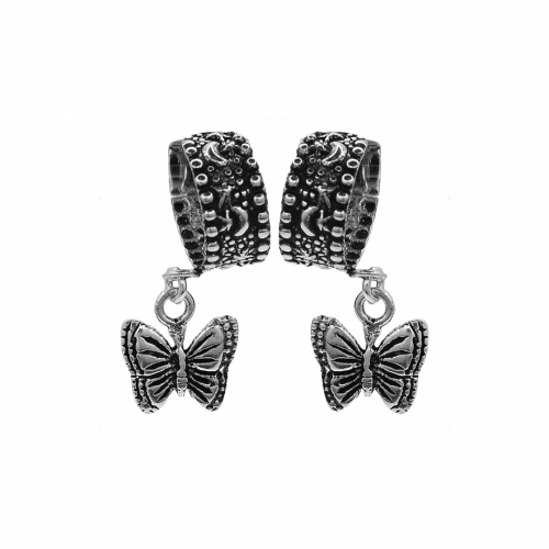 Cercei argint fluture - 584994*