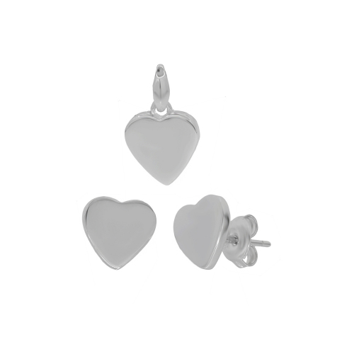 Set argint hearts - 5000000668809