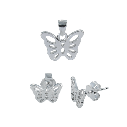 Set argint butterfly - 5000000667932