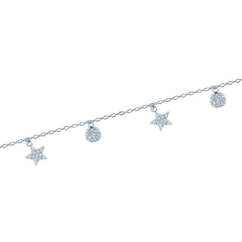 Bratara argint stars - 5000000691272