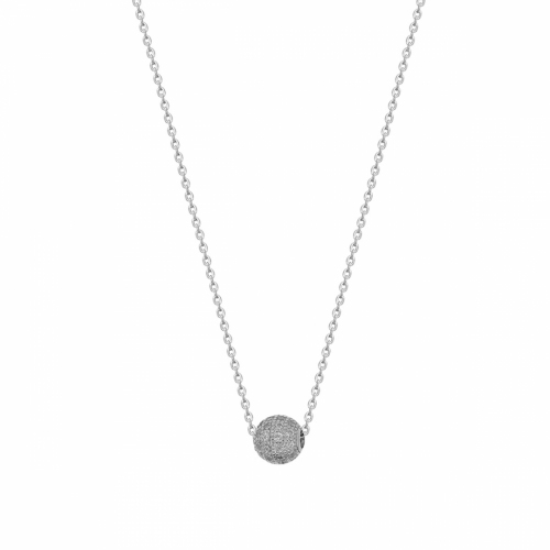 Lant argint cu pandantiv elegant pietre zirconiu - 636785