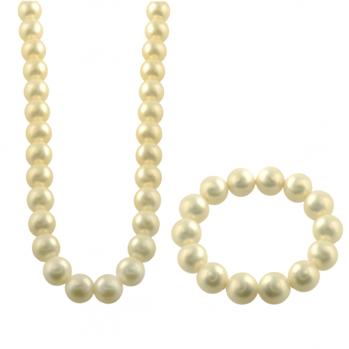 Set perle albe - 4000000010364