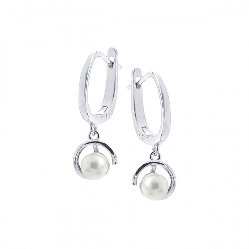 Cercei argint perla clasic - 5000000747276