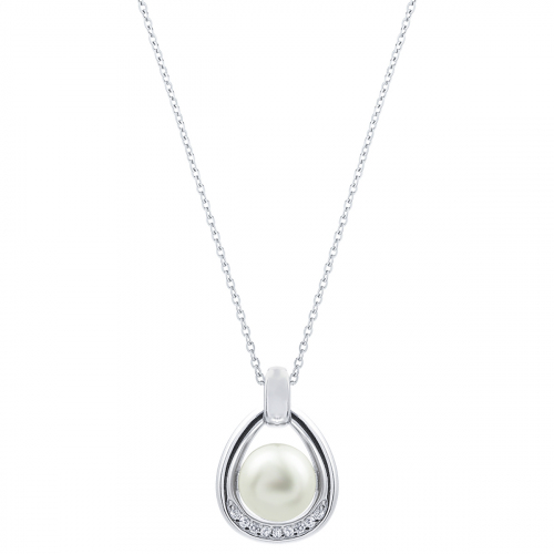 Lant argint perla clasic - 5000000748471