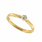 Inel logodna aur 18K cu diamant 0.21 E-F SI - 6020000010650